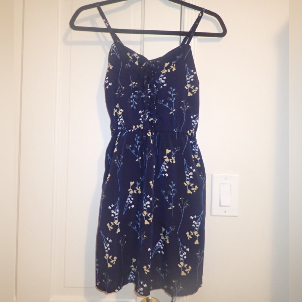 dagege navy floral romper dress!